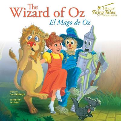 Book cover for The Bilingual Fairy Tales Wizard of Oz