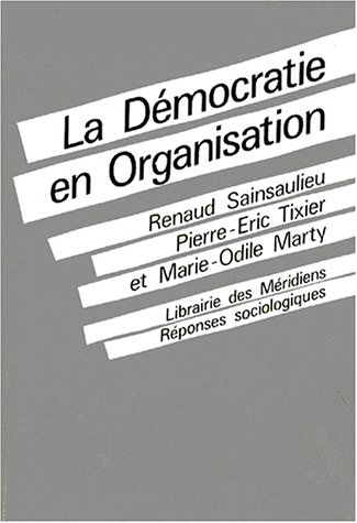 Book cover for La Democratie En Organisation