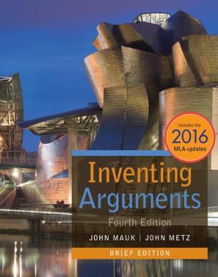 Book cover for Inventing Arguments with APA 7e Updates