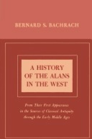 Cover of History of the Alans in the West