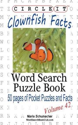 Book cover for Circle It, Clownfish Facts, Word Search, Puzzle Book