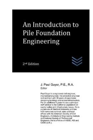 Cover of An Introduction to Pile Foundation Engineering