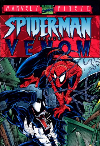 Book cover for Spiderman Versus Venom