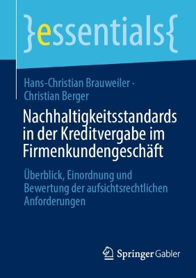 Book cover for Nachhaltigkeitsstandards in der Kreditvergabe im Firmenkundengeschäft