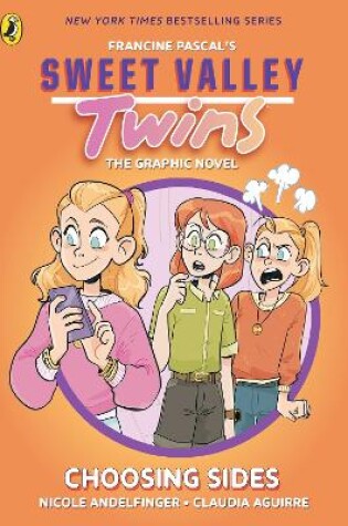 Cover of Sweet Valley Twins The Graphic Novel: Choosing Sides