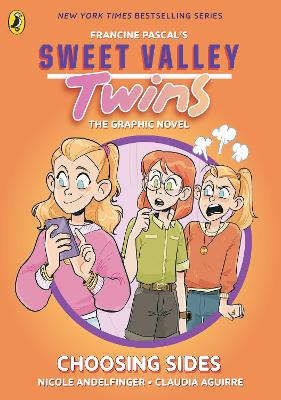 Book cover for Sweet Valley Twins The Graphic Novel: Choosing Sides