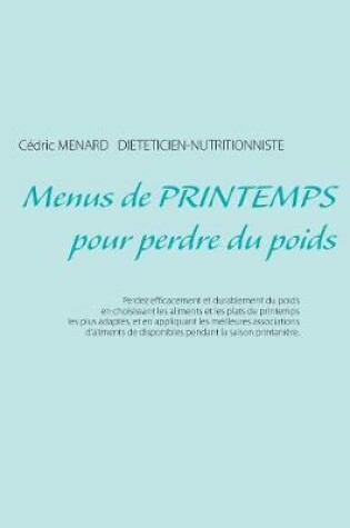 Cover of Menus de printemps pour perdre du poids