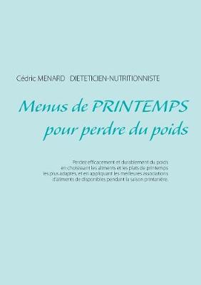 Book cover for Menus de printemps pour perdre du poids