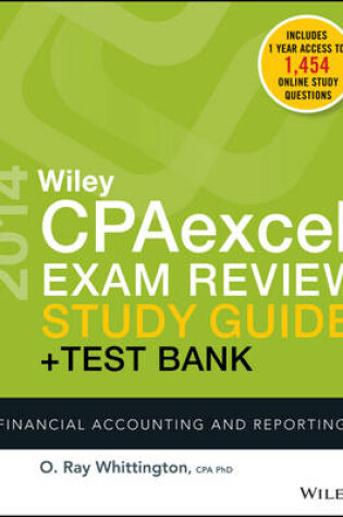 Cover of Wiley CPAexcel Exam Review 2014 Study Guide + Test Bank