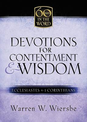 Book cover for Devotions for Contentment & Wisdom