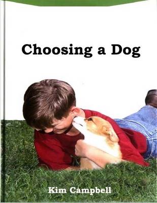 Book cover for Choosing a Dog