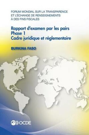 Cover of Forum mondial sur la transparence et l'�change de renseignements � des fins fiscales