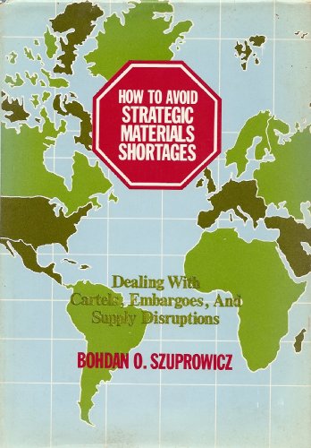 Book cover for How to Avoid Strategic Materials Shortages