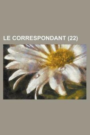 Cover of Le Correspondant (22)