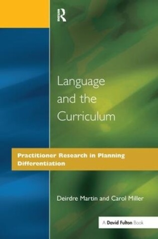 Cover of Language and the Curriculum