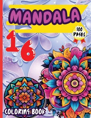 Book cover for Mandala 16 Coloring Book