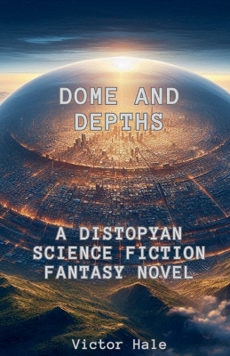 Book cover for Dome and Depths City A Distopyan Science Fiction Fantasy Novel