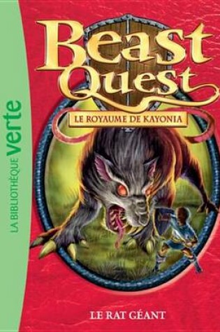 Cover of Beast Quest 36 - Le Rat Geant