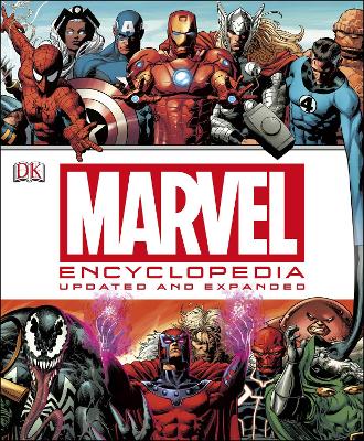Book cover for Marvel Encyclopedia (updated edition)