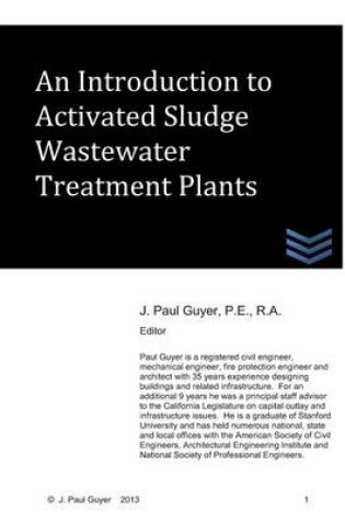 Cover of An Introduction to Activated Sludge Wastewater Treatment Plants