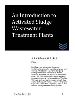 Book cover for An Introduction to Activated Sludge Wastewater Treatment Plants