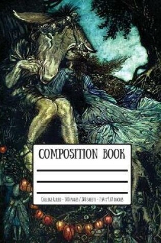 Cover of Shakespeare's a Midsummer Night's Dream Composition Book