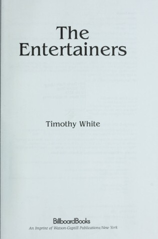 Cover of The Entertainers