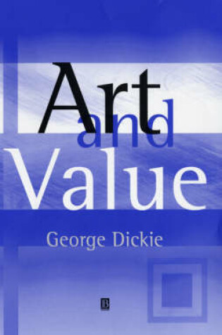 Cover of Art and Value