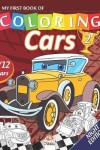 Book cover for My first book of coloring - cars 2 - Night edition