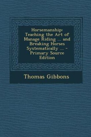 Cover of Horsemanship