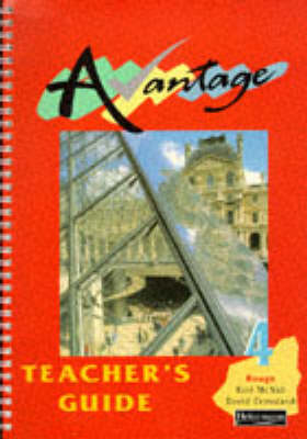 Cover of Avantage 4 Rouge Teacher's Guide