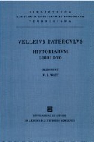 Cover of Historiarum AD M. Vinicium Co CB