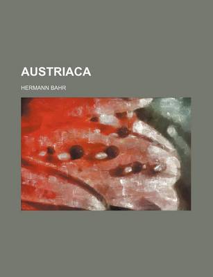 Book cover for Austriaca