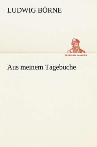 Cover of Aus Meinem Tagebuche