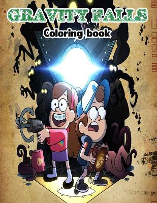 Book cover for Gravity Falls Coloring book