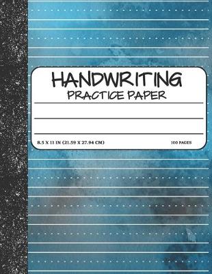 Book cover for Handwriting Practice Paper