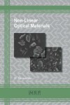 Book cover for Non-Linear Optical Materials