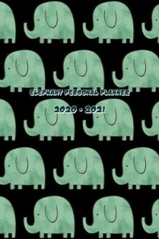 Cover of Elephant Personal Planner 2020-2021