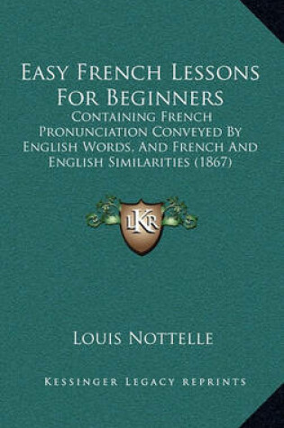 Cover of Easy French Lessons for Beginners