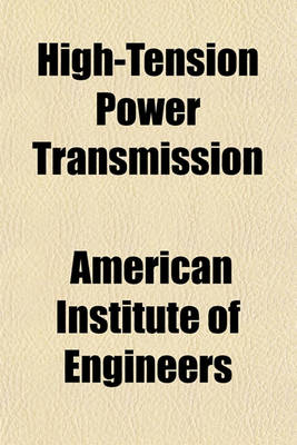 Book cover for High-Tension Power Transmission