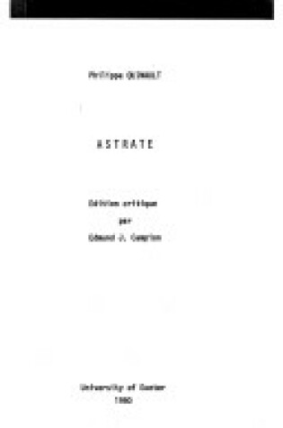 Cover of Astrate