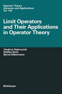 Book cover for Limit Operators and Their Applications in Operator Theory