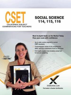 Book cover for Cset Social Science (114, 115, 116)