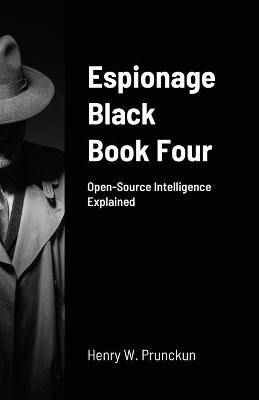 Book cover for Espionage Black Book Four