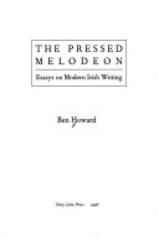 Cover of The Pressed Melodeon