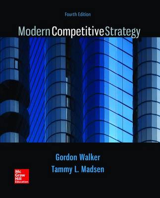 Book cover for Modern Competitive Strategy with Connect Access Card and the Business Strategy Game Glo-Bus Access Card