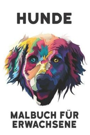 Cover of Hunde Malbuch Erwachsene