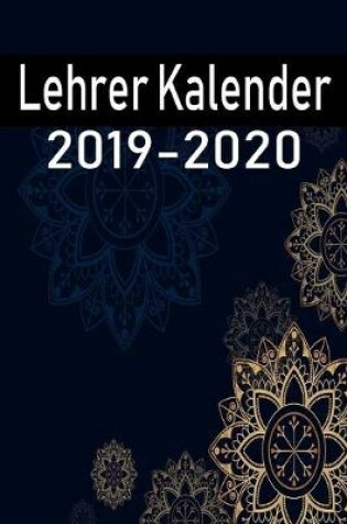 Cover of Lehrer Kalender 2019-2020