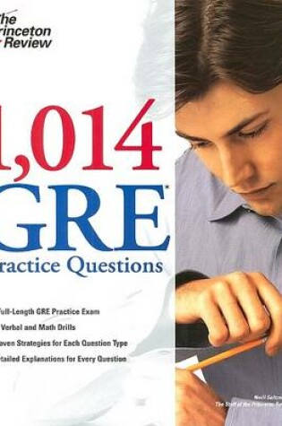 Cover of 1,014 GRE Practice Questions