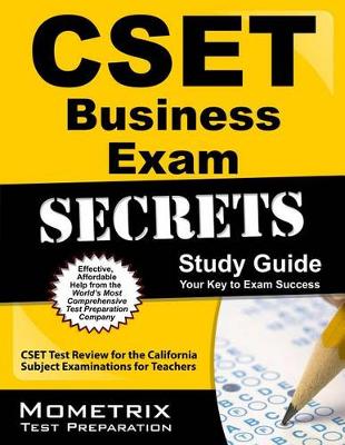 Cover of Cset Business Exam Secrets Study Guide